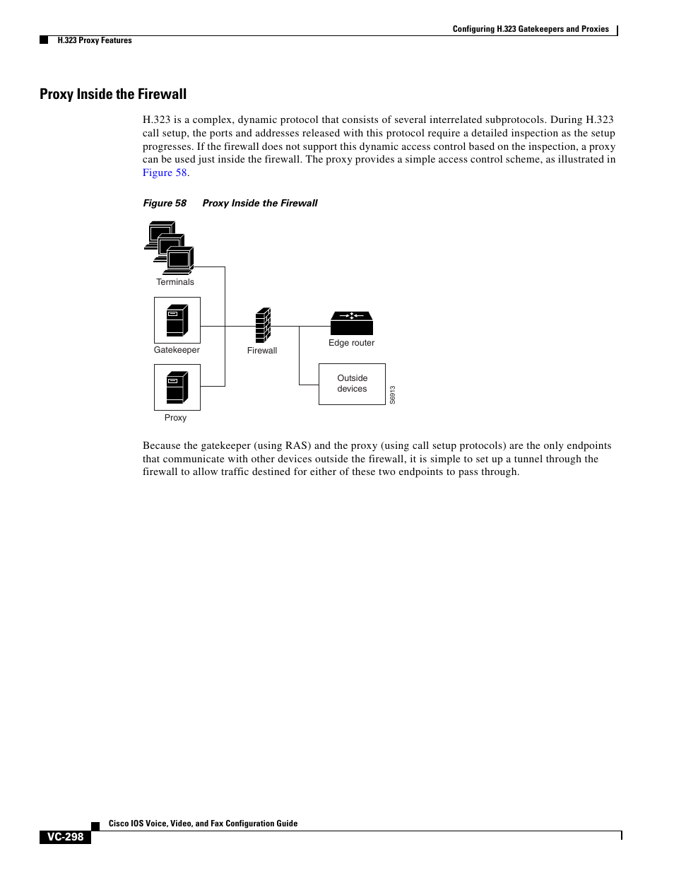 Proxy inside the firewall | Cisco H.323 VC-289 User Manual | Page 10 / 76