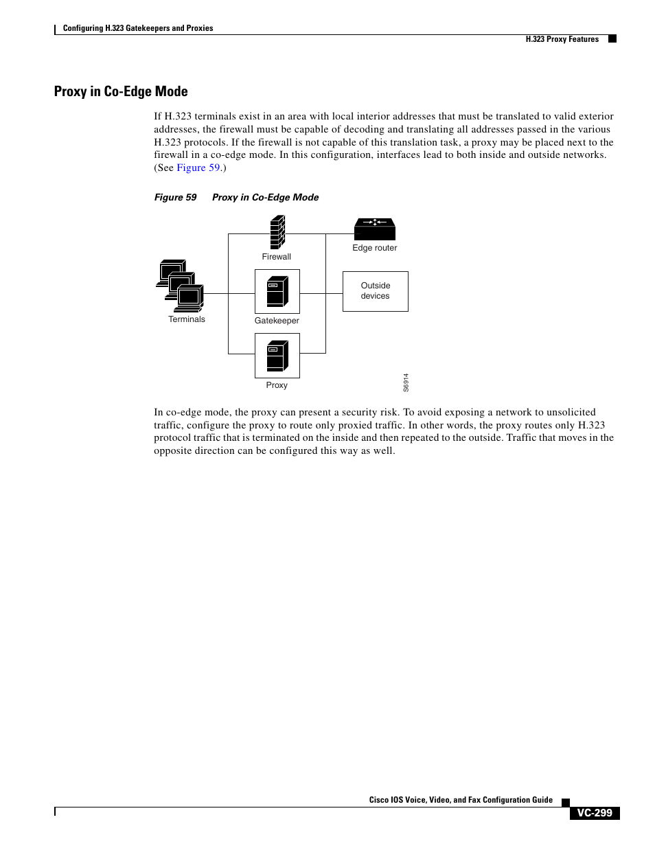 Proxy in co-edge mode | Cisco H.323 VC-289 User Manual | Page 11 / 76