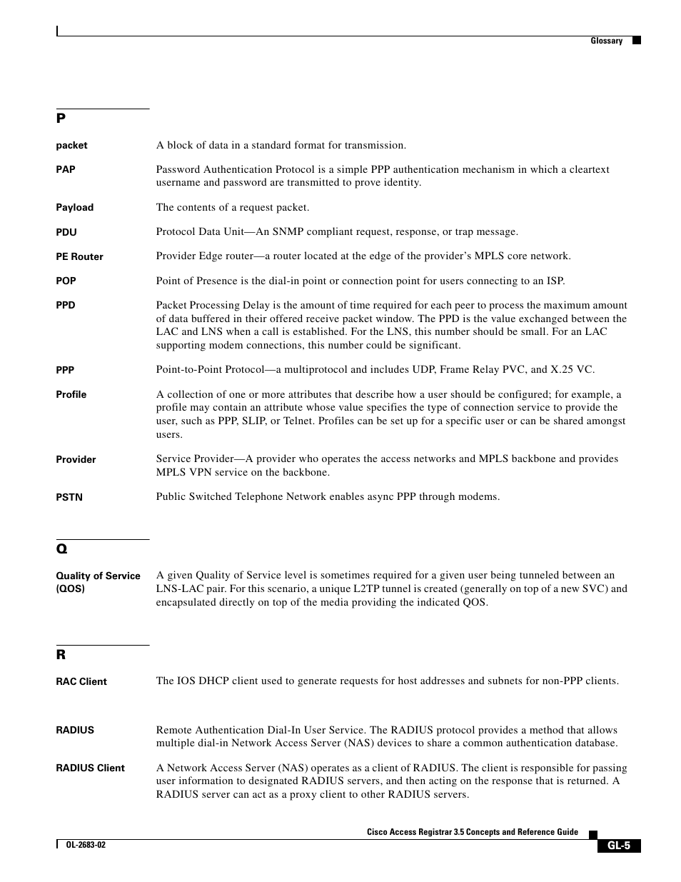 Cisco Cisco Access Registrar 3.5 User Manual | Page 71 / 80