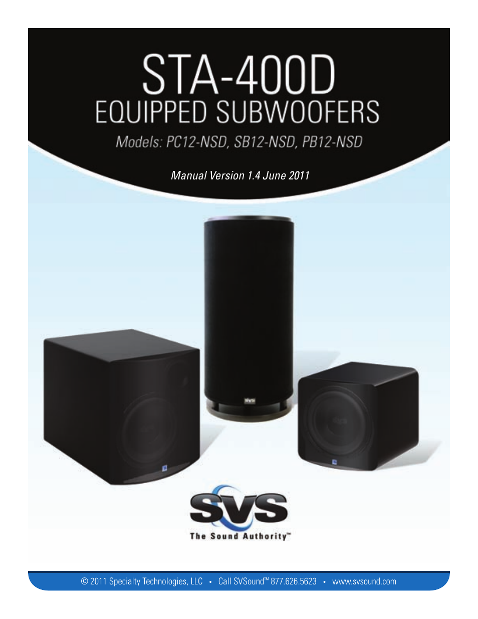 SVS PB12-NSD User Manual | 18 pages