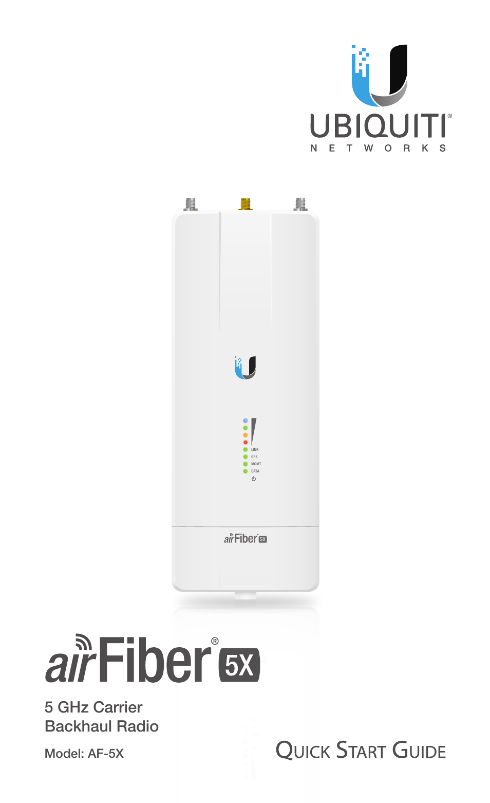 Ubiquiti Networks airFibe5X User Manual | 28 pages