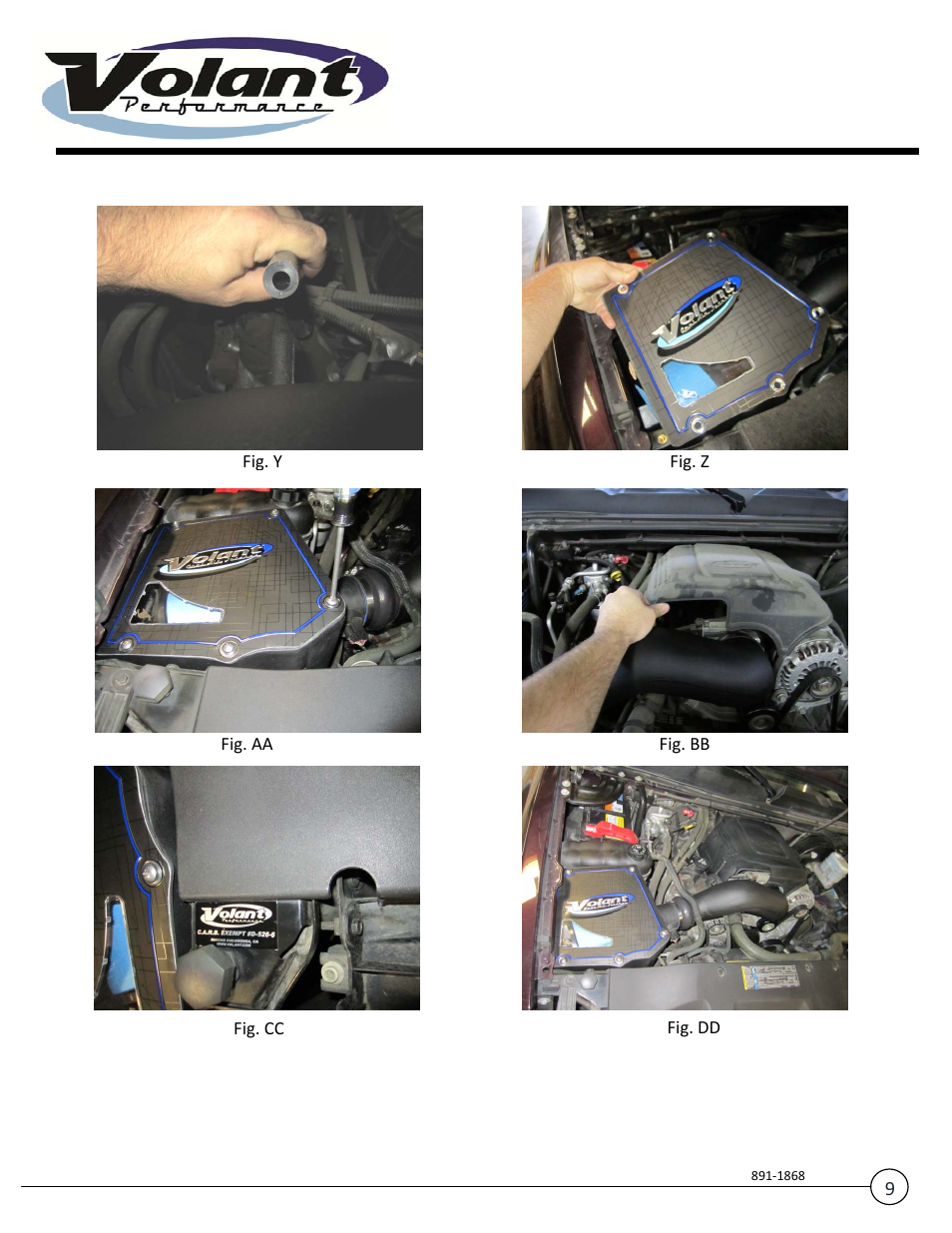 Volant Escalade User Manual | Page 9 / 9
