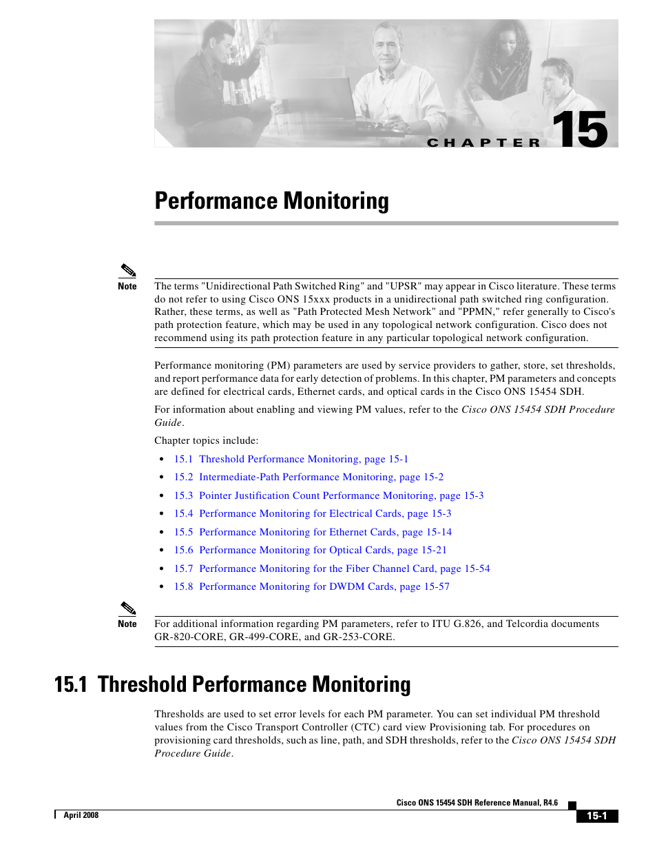 Cisco ONS 15454 SDH User Manual | 62 pages