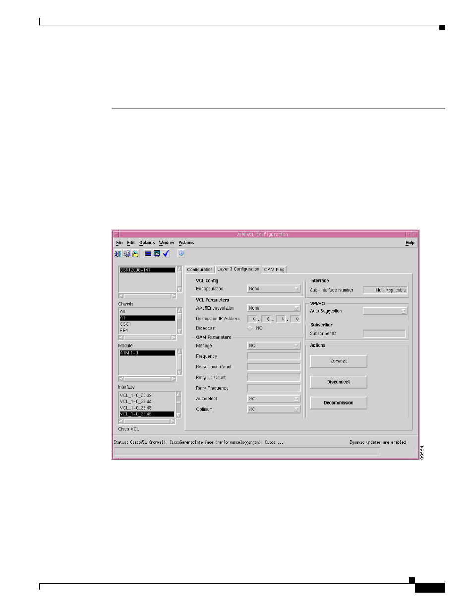 Connecting or disconnecting a pvc | Cisco 12000/10700 V3.1.1 User Manual | Page 355 / 602