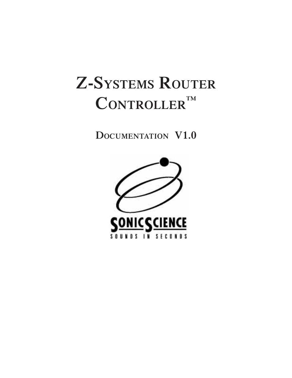 Z-Systems Mac router control User Manual | 10 pages