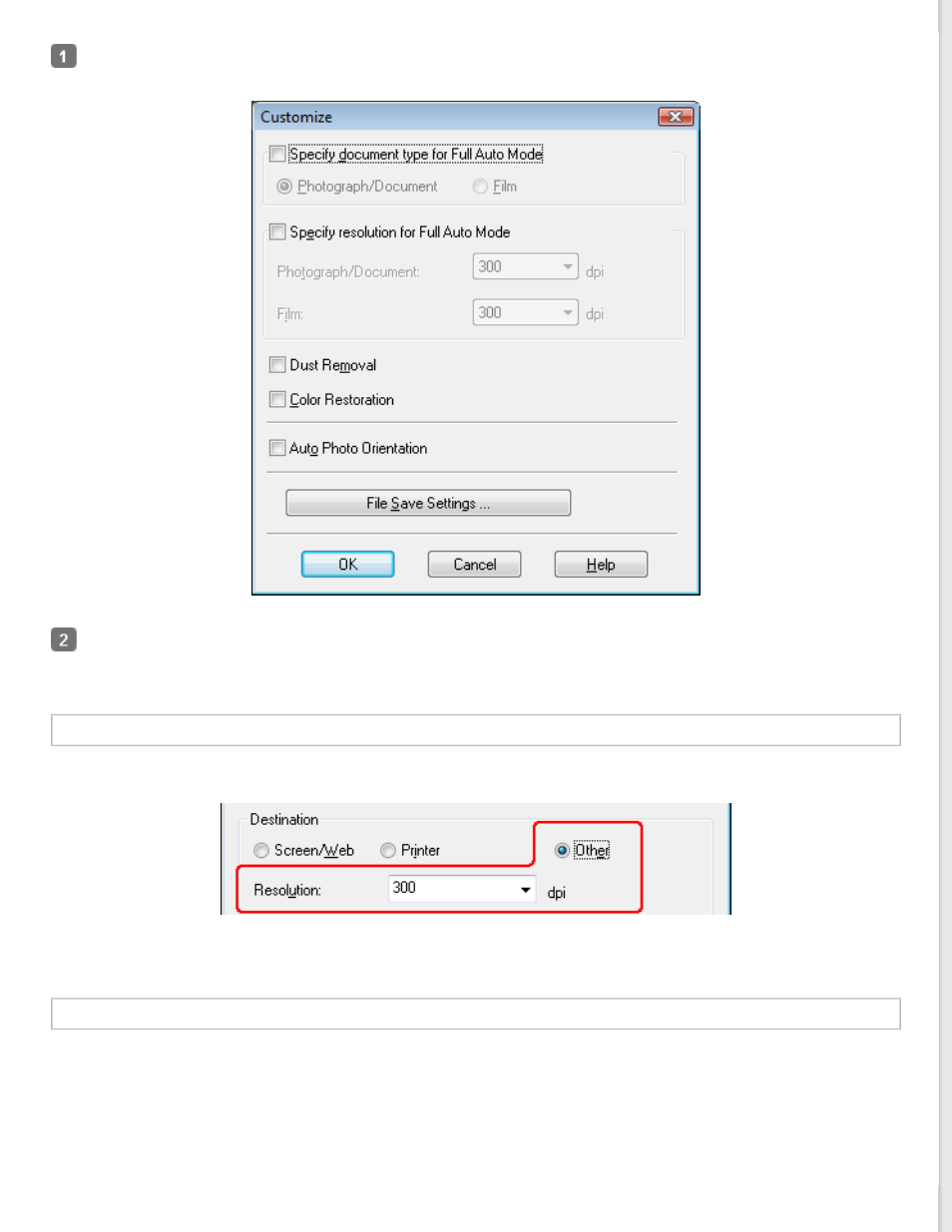 Home mode, Selecting the resolution in home mode | Epson PERFECTION V600 PHOTO User Manual | Page 55 / 164