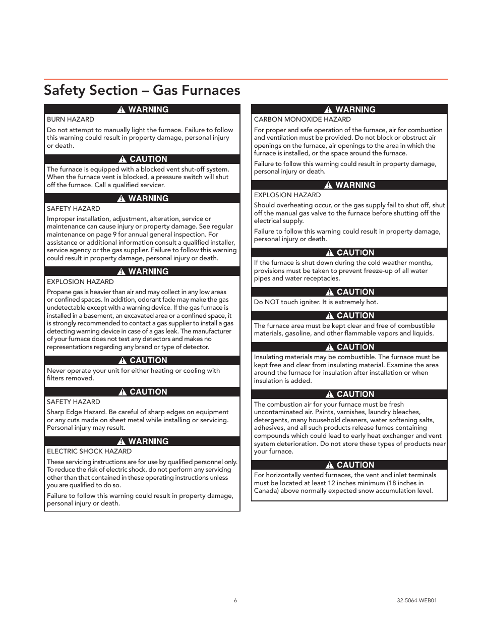Trane XR80 User Manual | Page 6 / 12