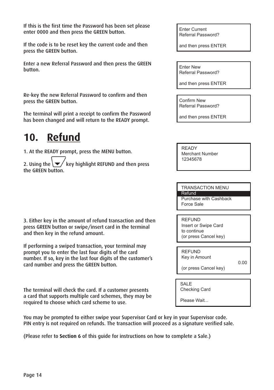 Refund | Ingenico ict220 User Manual | Page 15 / 34