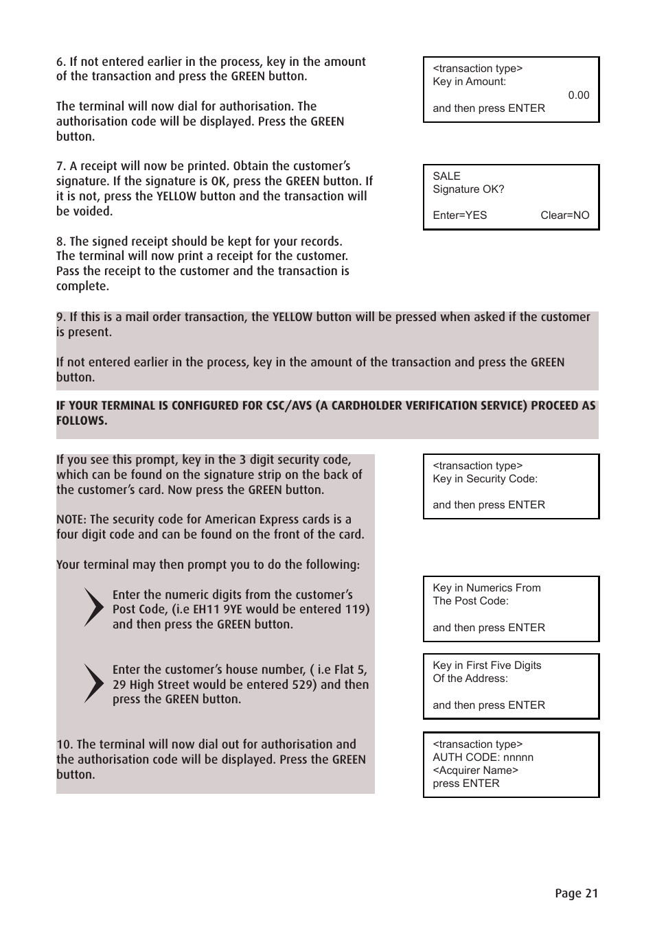 Ingenico ict220 User Manual | Page 22 / 34