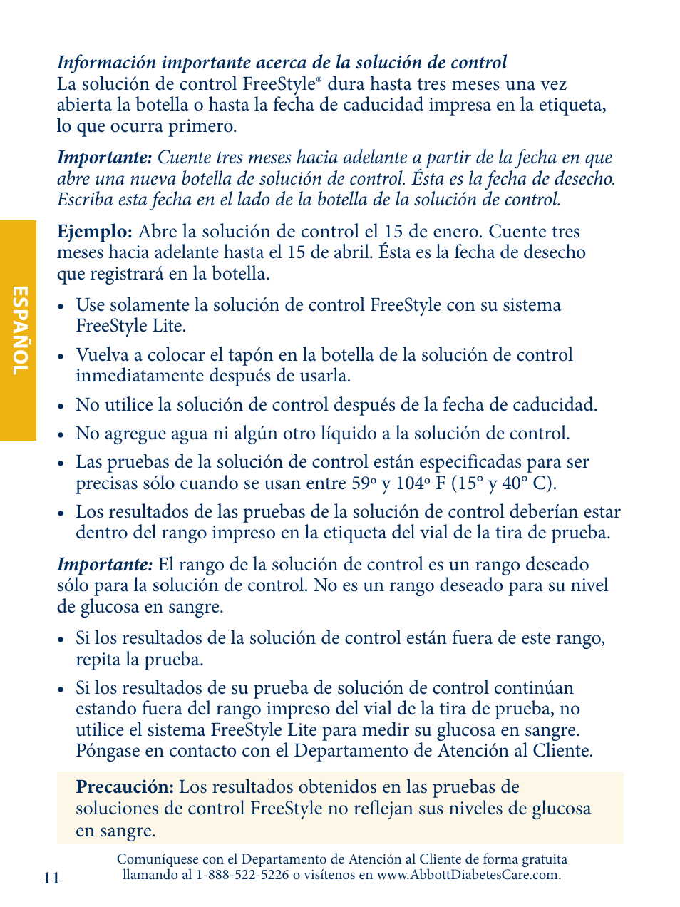 Abbott Freestyle Lite User Manual | Page 49 / 72