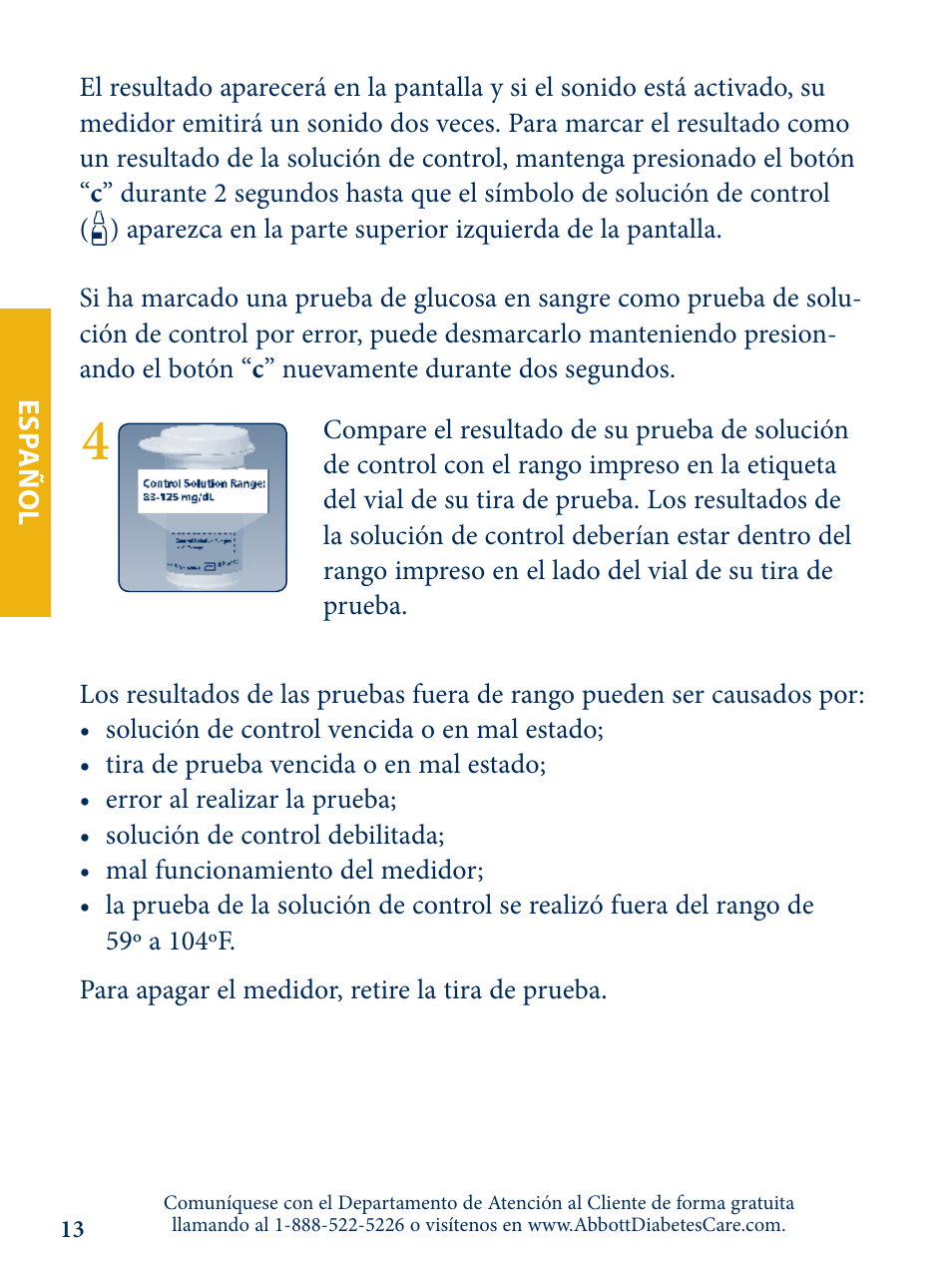 Abbott Freestyle Lite User Manual | Page 51 / 72