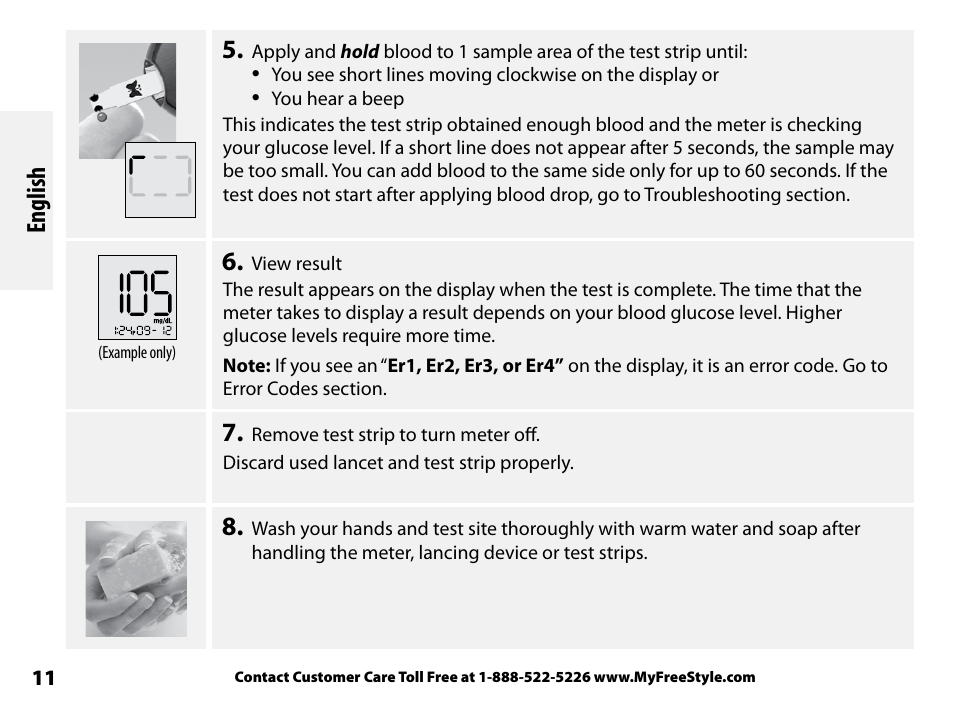 English | Abbott Freestyle Freedom Lite User Manual | Page 15 / 78