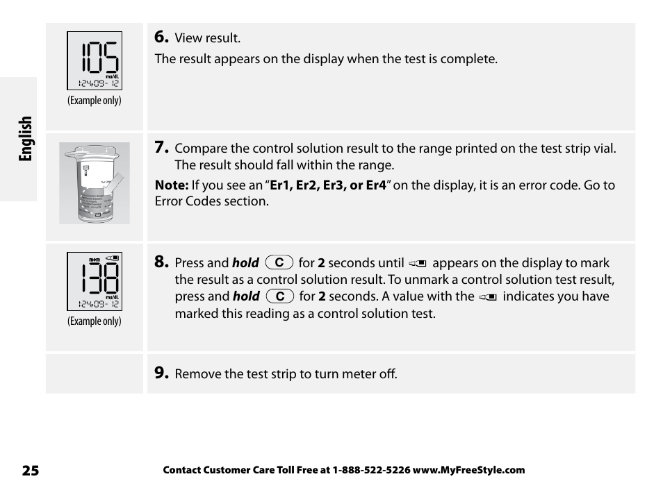 English | Abbott Freestyle Freedom Lite User Manual | Page 29 / 78