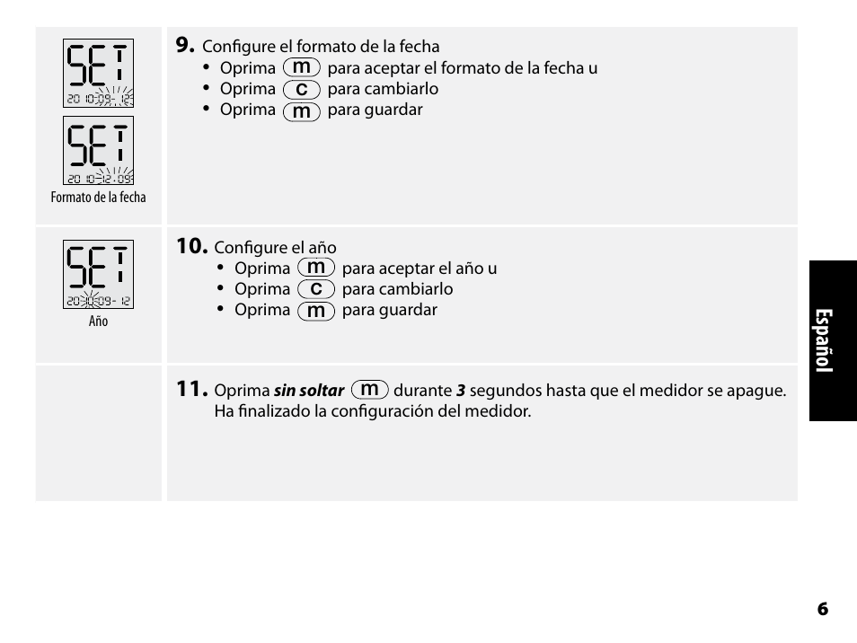Español | Abbott Freestyle Freedom Lite User Manual | Page 48 / 78