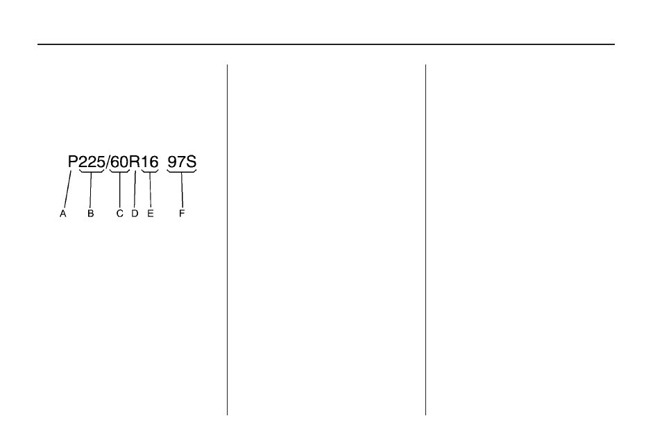 Tire designations, Tire terminology and definitions, Tire designations -46 tire terminology and | Definitions -46 | Pontiac 2010 Vibe User Manual | Page 230 / 318