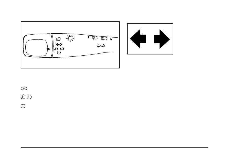 Turn signal/multifunction lever, Turn and lane-change signals | Pontiac 2009 Torrent User Manual | Page 131 / 436