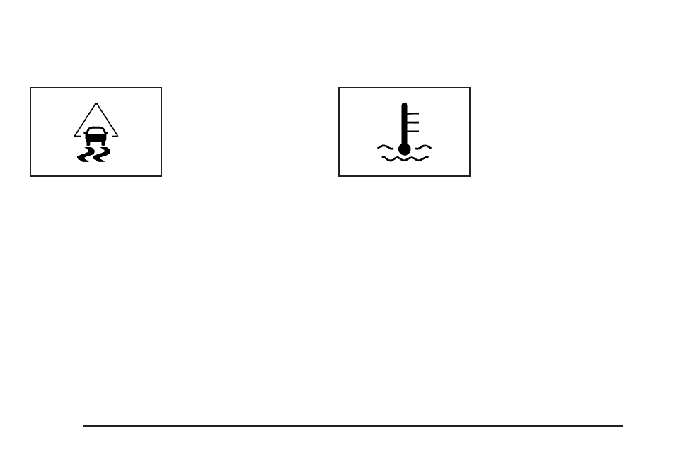 Traction control system (tcs) warning light, Engine coolant temperature warning light | Pontiac 2009 Torrent User Manual | Page 156 / 436