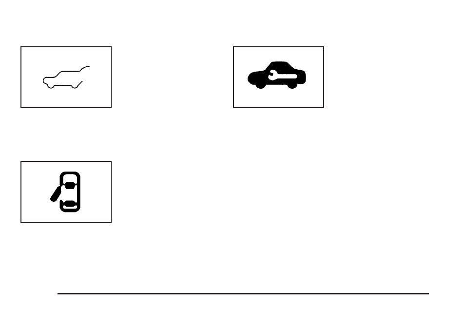 Gate ajar light, Door ajar light, Service vehicle soon light | Pontiac 2009 Torrent User Manual | Page 164 / 436