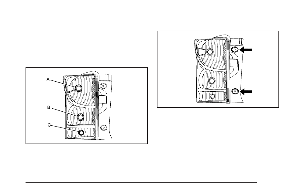 Taillamps, turn signal, stoplamps and, Back-up lamps -45 | Pontiac 2009 Torrent User Manual | Page 329 / 436