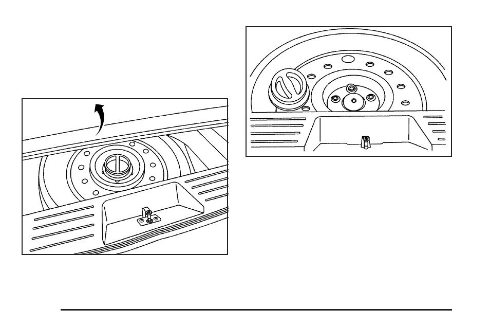 Removing the spare tire and tools, Removing the spare tire and tools -72 | Pontiac 2009 Torrent User Manual | Page 356 / 436
