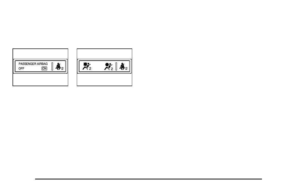 Passenger sensing system, Passenger sensing system -68 | Pontiac 2008 G6 User Manual | Page 72 / 408