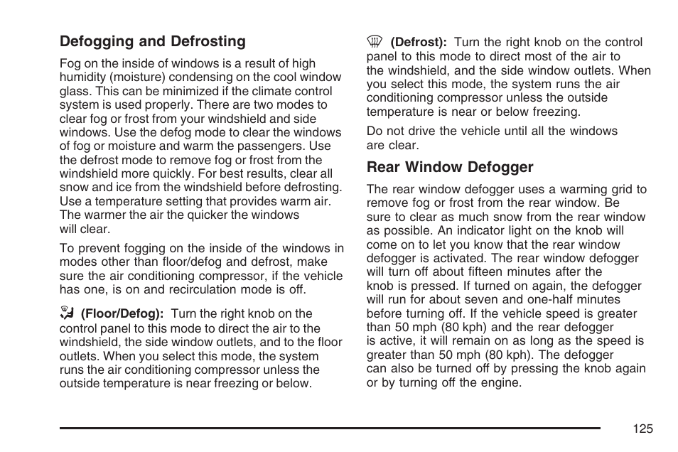 Pontiac 2007 Solstice User Manual | Page 125 / 396