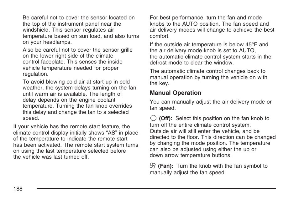 Pontiac 2007 G6 User Manual | Page 188 / 486