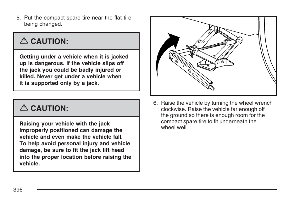 Caution | Pontiac 2007 G6 User Manual | Page 396 / 486