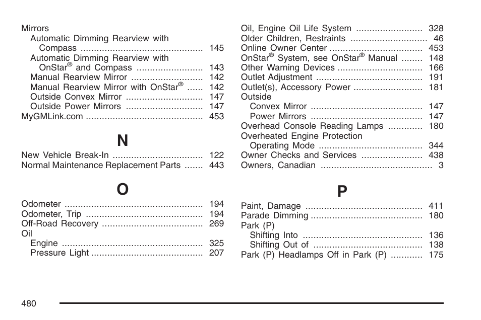 Pontiac 2007 G6 User Manual | Page 480 / 486