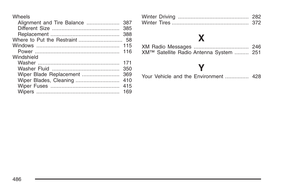 Pontiac 2007 G6 User Manual | Page 486 / 486