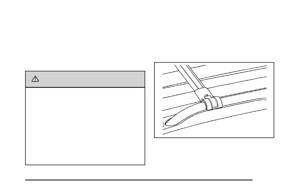 Center console storage area, Luggage carrier, Caution | Pontiac 2006 Torrent User Manual | Page 105 / 368
