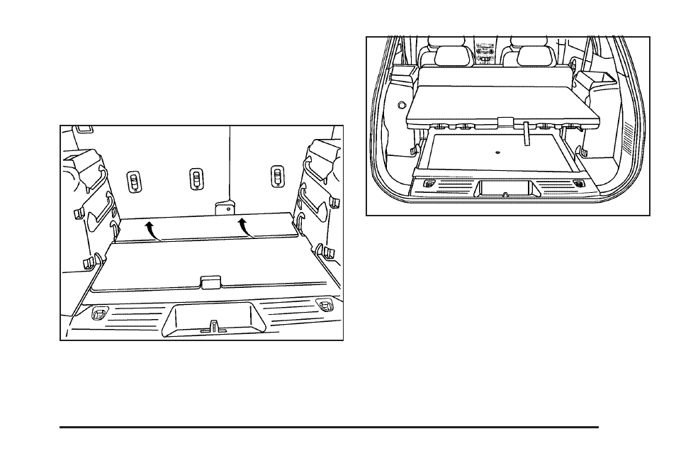Rear compartment storage panel/cover, Rear compartment storage panel/cover -37 | Pontiac 2006 Torrent User Manual | Page 107 / 368