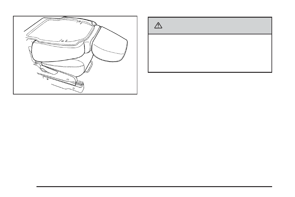 Rear seats, Split folding rear seat, Rear seats -10 | Split folding rear seat -10, Caution | Pontiac 2006 Torrent User Manual | Page 16 / 368