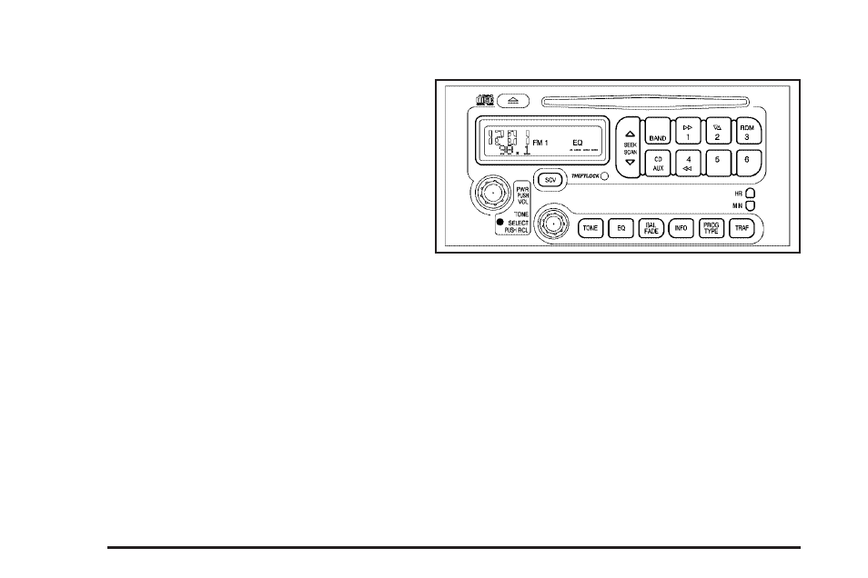 Setting the time, Radio with cd (base level) | Pontiac 2006 Grand Prix User Manual | Page 214 / 472