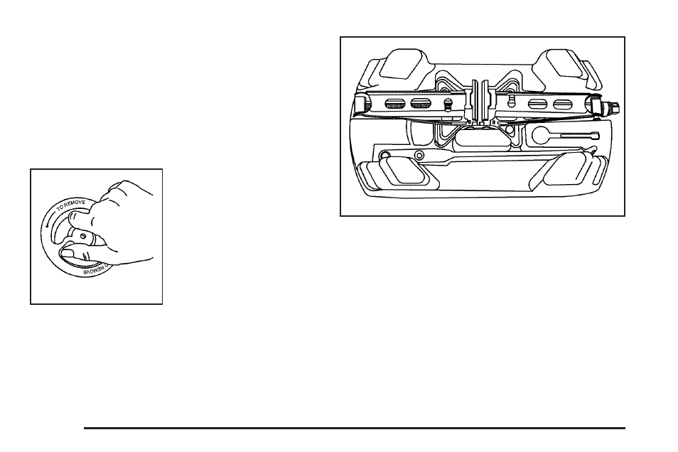 Removing the spare tire and tools, Removing the spare tire and tools -90 | Pontiac 2006 Grand Prix User Manual | Page 396 / 472