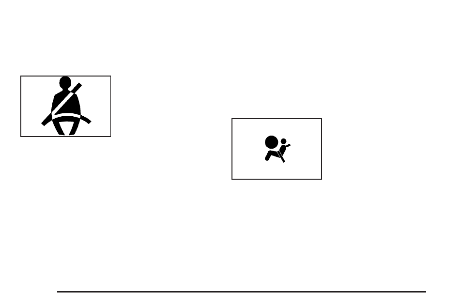 Safety belt reminder light, Airbag readiness light | Pontiac 2005 Grand Prix User Manual | Page 144 / 444