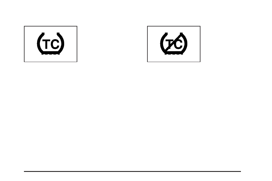 Traction control active, Traction control off | Pontiac 2005 Grand Prix User Manual | Page 197 / 444