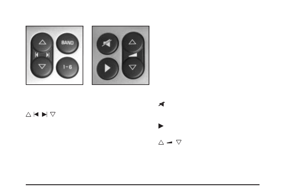 Audio steering wheel controls, Audio steering wheel controls -133, W t u x | W u x | Pontiac 2005 Grand Prix User Manual | Page 239 / 444