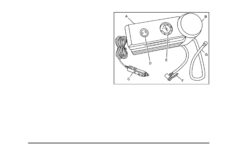 Tire inflator kit, Tire inflator kit -74 | Pontiac 2005 Grand Prix User Manual | Page 364 / 444