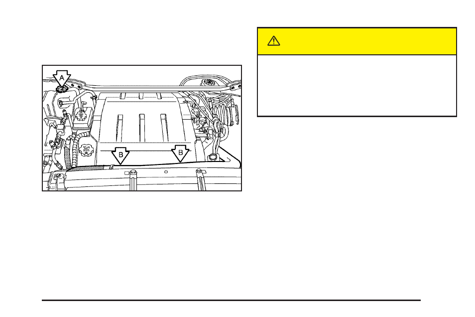 Cooling system (4.6l v8 engine), Cooling system (4.6l v8 engine) -47, Caution | Pontiac 2005 Bonneville User Manual | Page 307 / 438