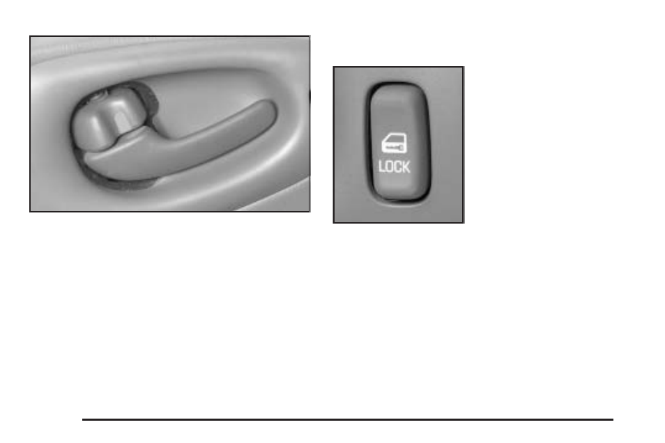 Central door unlocking system, Power door locks | Pontiac 2005 Bonneville User Manual | Page 74 / 438