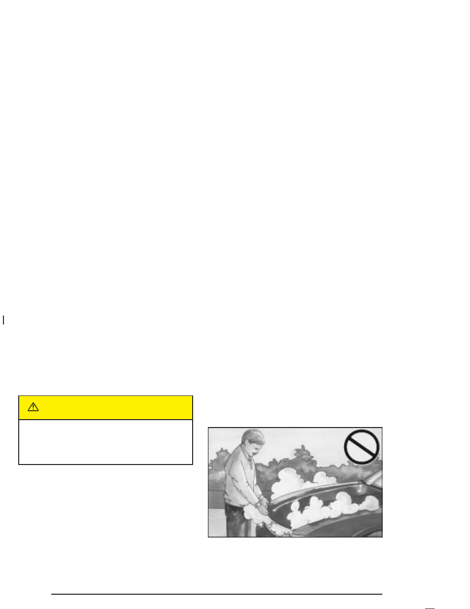 Engine overheating, Engine overheating -28, Caution | Pontiac 2004 GTO User Manual | Page 218 / 326