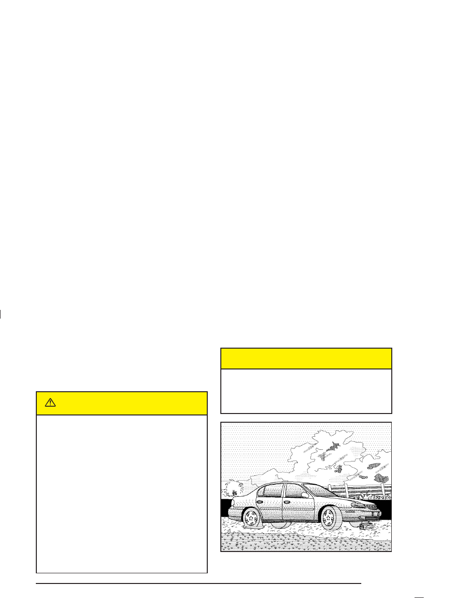 Changing a flat tire, Changing a flat tire -71, Caution | Pontiac 2004 GTO User Manual | Page 261 / 326