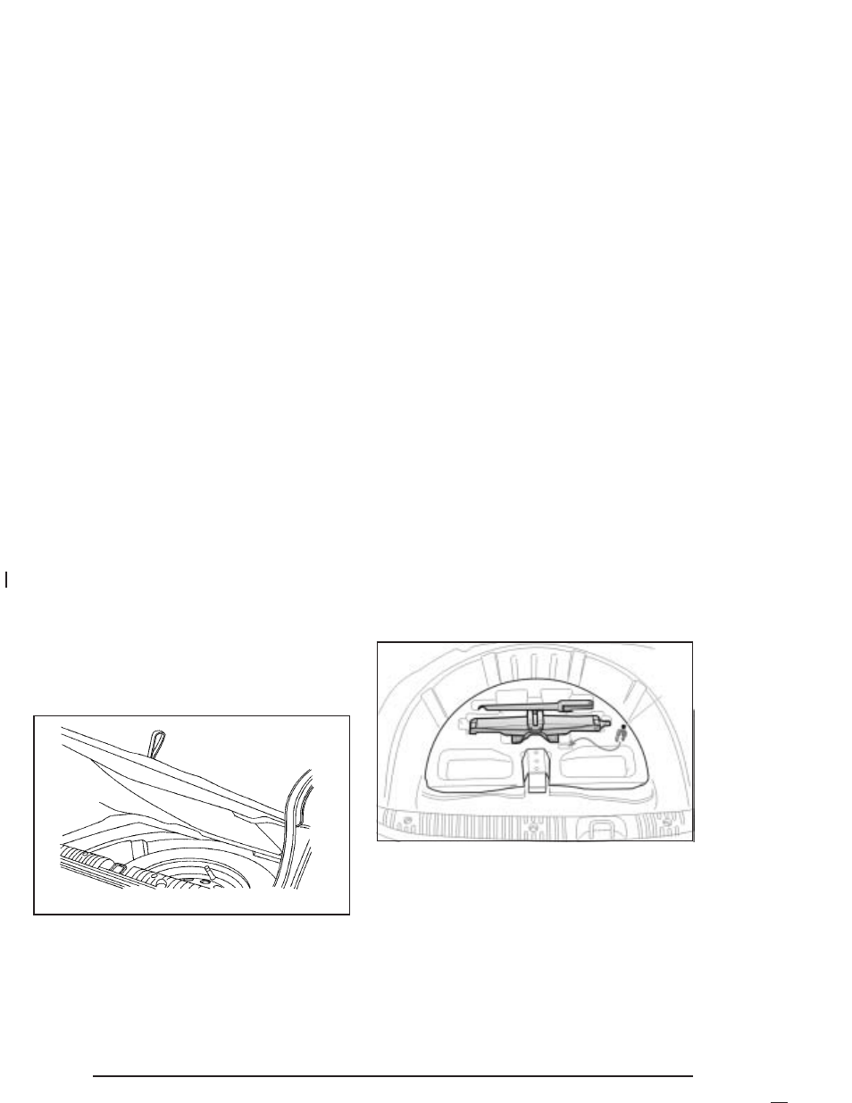 Removing the spare tire and tools | Pontiac 2004 GTO User Manual | Page 262 / 326