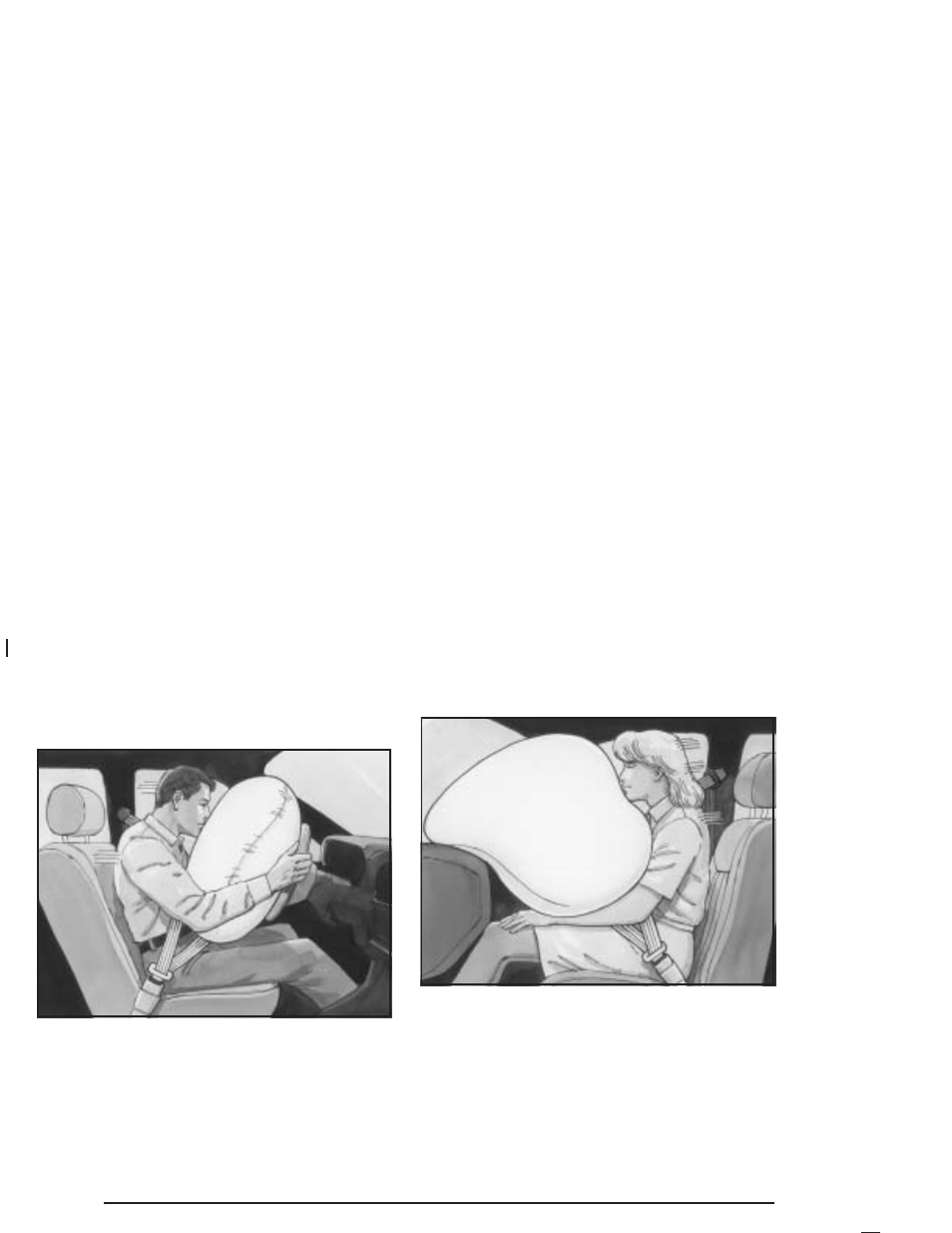 Where are the air bags, Where are the air bags? -48 | Pontiac 2004 GTO User Manual | Page 54 / 326