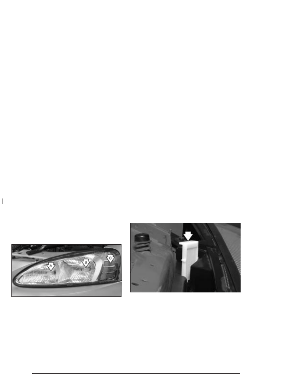 Headlamps and sidemarker lamps, Headlamps and sidemarker lamps -60 | Pontiac 2004 Grand Prix User Manual | Page 340 / 432