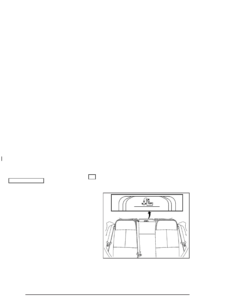 Top strap anchor location, Top strap anchor location -40 | Pontiac 2004 Grand Prix User Manual | Page 46 / 432