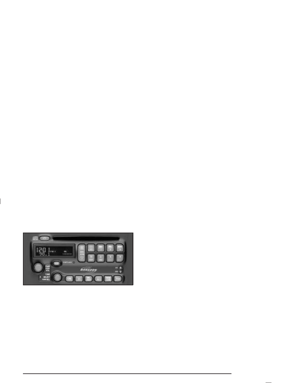 Radio with cd (up level), Radio with cd (up level) -43 | Pontiac 2004 Grand Am User Manual | Page 149 / 364