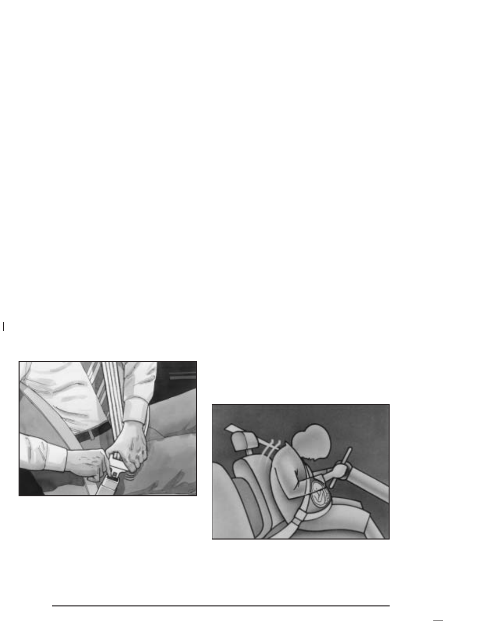 Safety belt use during pregnancy, Safety belt use during pregnancy -22 | Pontiac 2004 Grand Am User Manual | Page 28 / 364