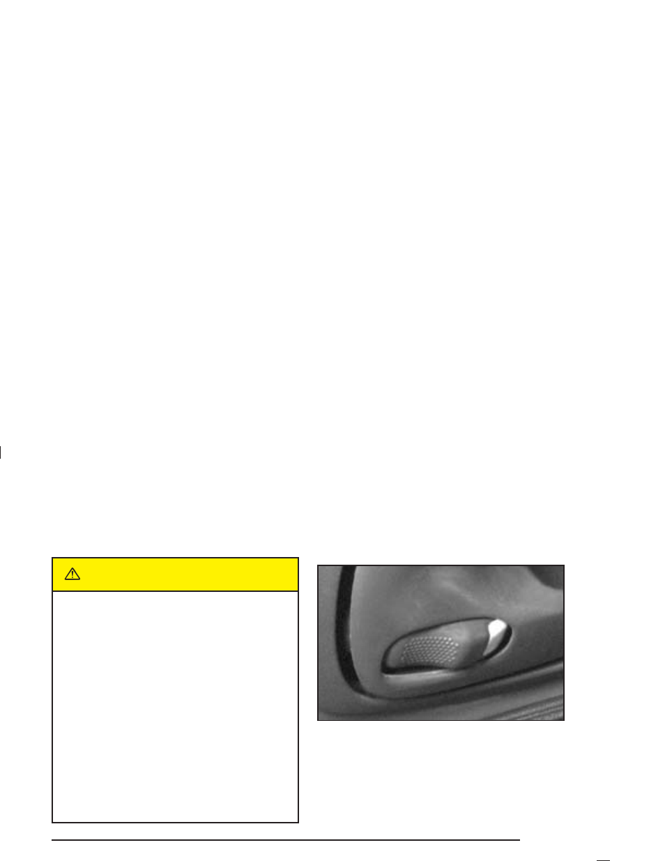 Doors and locks, Door locks, Doors and locks -7 | Door locks -7, Caution | Pontiac 2004 Grand Am User Manual | Page 75 / 364